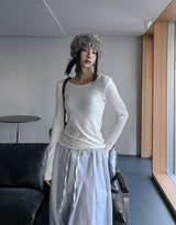 [U-BASIC] Riato Brushed Uneck Long Sleeve