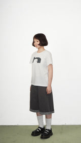 ハウスロゴTシャツ ホワイト