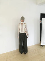 Wrap-curved pants