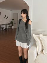 Neff Off-Shoulder Knitwear (3 colors)