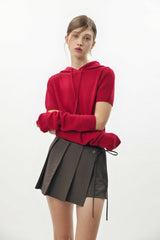 REI MINI SKIRT brown