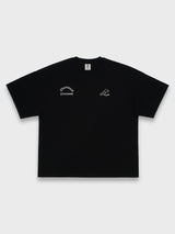 ゴーストTシャツ - BLACK