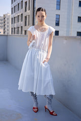 レッグウォーマースウェットパンツ (グレー)