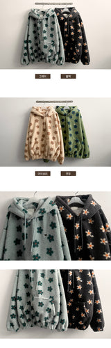 Thring フラワーウールダンブルパーカー