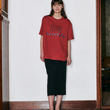 Alphabet Serenity Tee Red