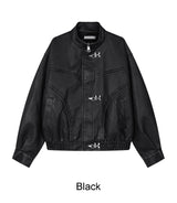 Tonyed Hook Washed Leather Jumper