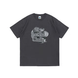 3D CHROME TEE (CHARCOAL)