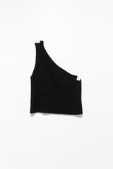 one shoulder sleeveless top(4colors)