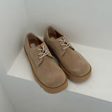 ASCLO Suede Low Derby Shoes