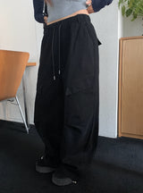 ゼータカーゴストリングワイドバンディングパンツ