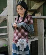 BUNNY MINI BAG GREY(CV2GFFAB41A)