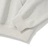 KIRSH WORDING LOGO LOOSE FIT HOODIE - OAT MEAL 