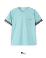 セレン チェック ロールアップ ショートスリーブ Tシャツ