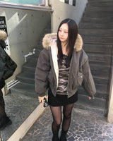 ローライズスカートパンツ