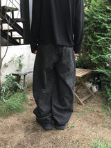 Tiger Leopard Denim Pants 2C