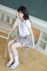 frill balloon skirt(grey)