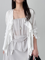 chiffon bandnig tube top (3color)