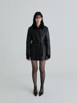 リバーシブルレザームスタン (Black)