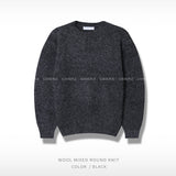 Liu Overfit Wool Mix Round Knit