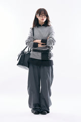 Stan round-neck loose knit