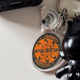 MOBN Acrylic Keyring (DeepGreen/Orange)