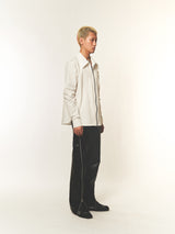 ビッグカラー2ウェイジッパーシャツ (FOR MEN)