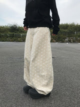 ポールスタードットコットンバルーンパンツ（2c)