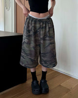 [Unisex] カモバミューダスウェットパンツ(3 color)