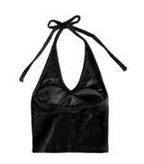 Marsh Fur Halter Neck Sleeveless