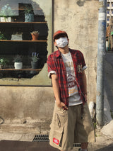 スタジオ 1974 ボクシー半袖Tシャツ 3C
