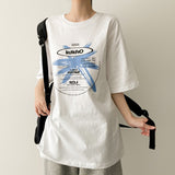 タンスプリントボクシーフィットショートスリーブTシャツ