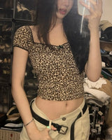 Sim Leopard Blouse