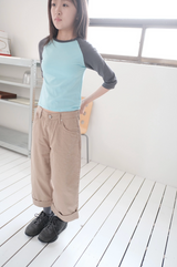 cotton ankle pants (2c)