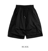 バルキーピンタックカーゴバミューダパンツ