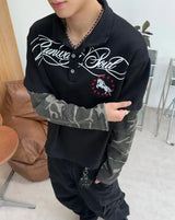 Bader Horse Camo Layered PK T-shirt