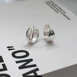 925silver] スリットワンタッチピアス