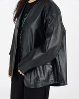 Dojagi leather jacket - Black