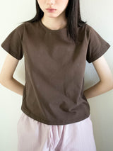 ヒドゥンプリントレギュラーTシャツ (チャコール)