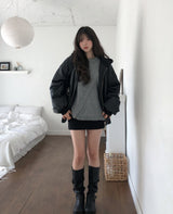 ミツダメージバックポケットミニスカ－ト