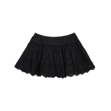 BOHO パンチングシャーリングスカート