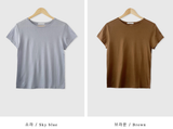 レナシルケットショートスリーブTシャツ / 8カラー