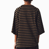 STRIPED OVERSIZED T-SHIRT