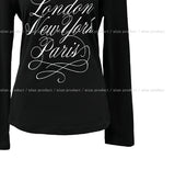 Place Lettering Boat Two Way Long Sleeve