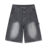 urban carpenter bermuda denim pants (gray)