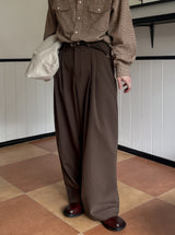 Ricky Two Tuck Balloon Slacks