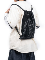 YMW django suede gym sack - black