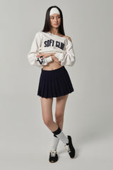 イブニングクラブスカート Navy
