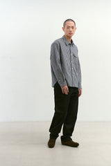 3Dフィットエンボスデニムパンツ (Black)