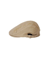 Embroidered Hunting Cap _ BEIGE