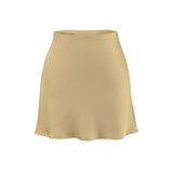 Kira Satin Mini Skirt